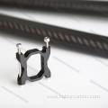 6061 aluminum adjustable octagonal carbon fiber tube clamp